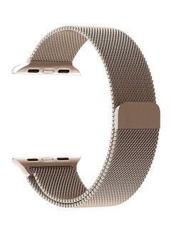 Milanese Loop Stainless Steel Band for Apple Watch 42/44/45mm Gold