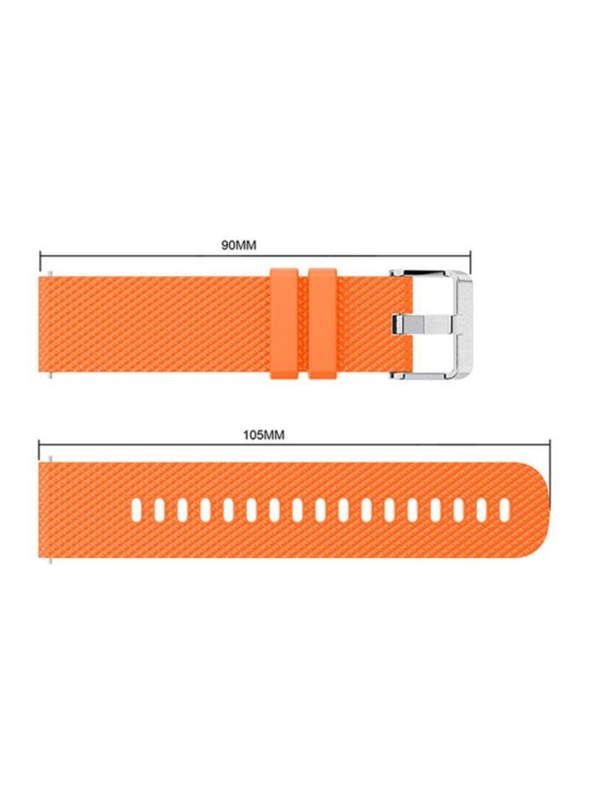 Voberry Replacement Band For Samsung Galaxy Watch 42/40/44mm Orange - Image 2