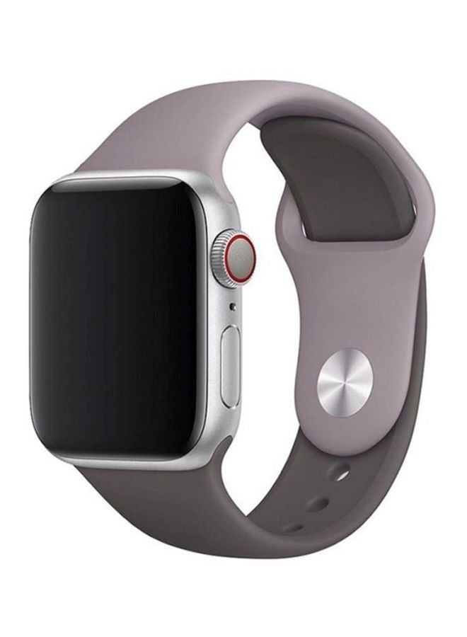 لنكوو سوار بديل لساعة أبل سلسلة 1/2/3/4 مقاس 42 مم رمادي - Image 2