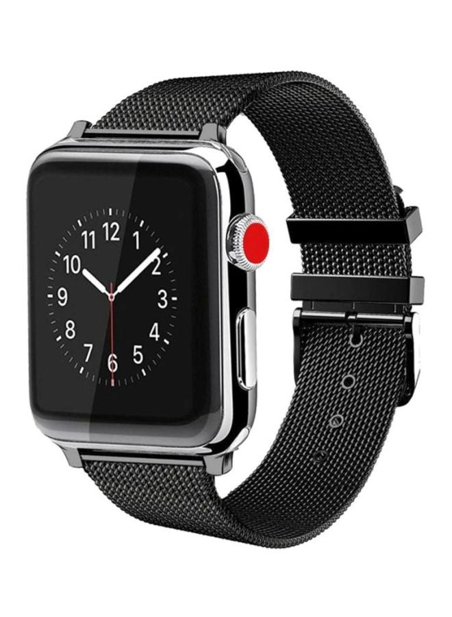 LNKOO Replacement Band For Apple Watch Series 4/3/2/1 40mm Black  - Image 3