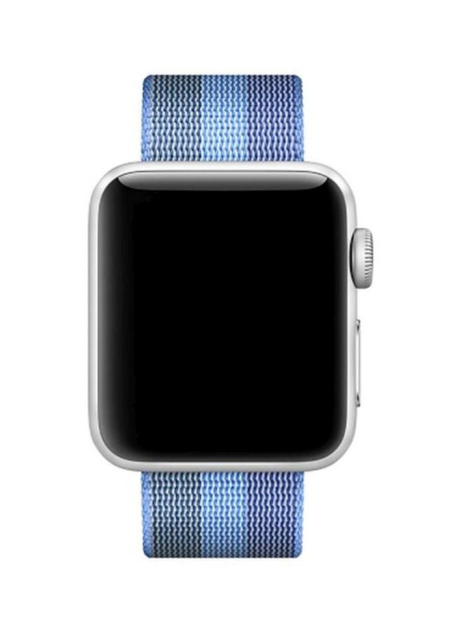 Ozone Replacement Band For Apple Watch 42mm Blue - Image 2