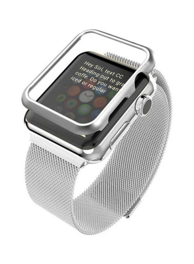 Ozone Protective Case For Apple Watch 40mm Silver - Image 2