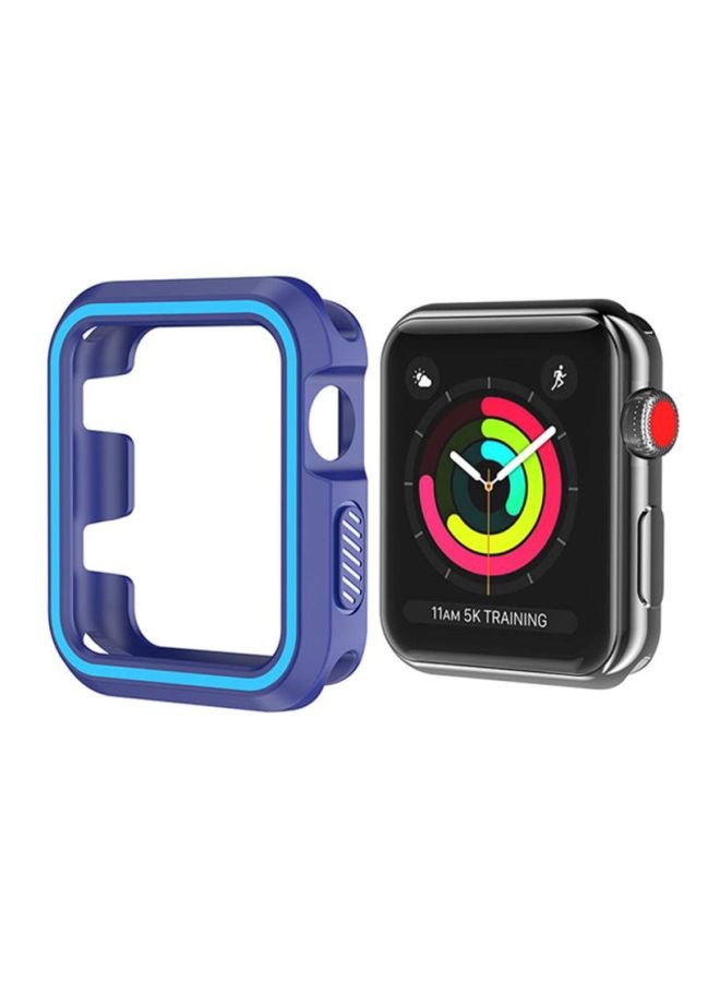 Voberry Rugged Armor Bumper Protective Case Cover For Apple Watch Series 1/2/3 38mm Sky Blue - Image 2