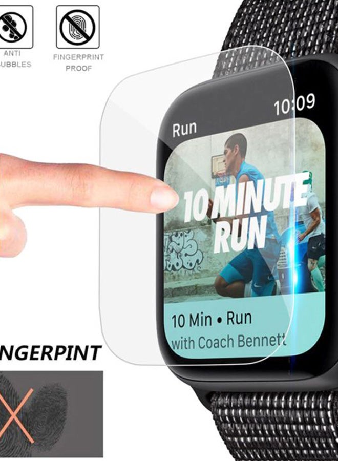 Voberry 2-Piece Screen Protector Film For Apple Watch Series 4 40mm Clear - Image 3