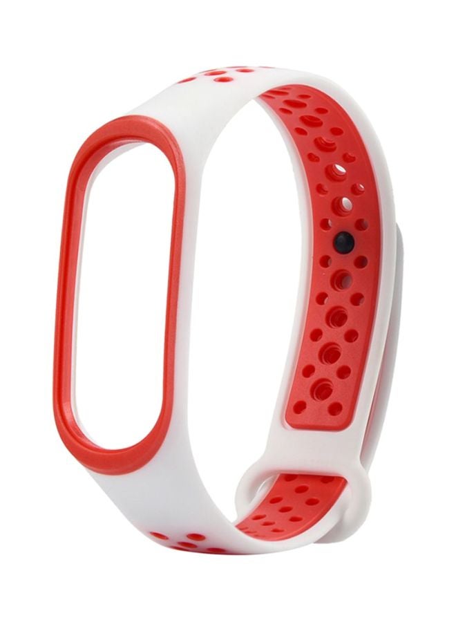 Voberry Replacement Band For Xiaomi Mi 3 Red/White  - Image 1