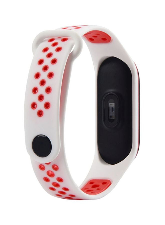 Voberry Replacement Band For Xiaomi Mi 3 Red/White  - Image 2