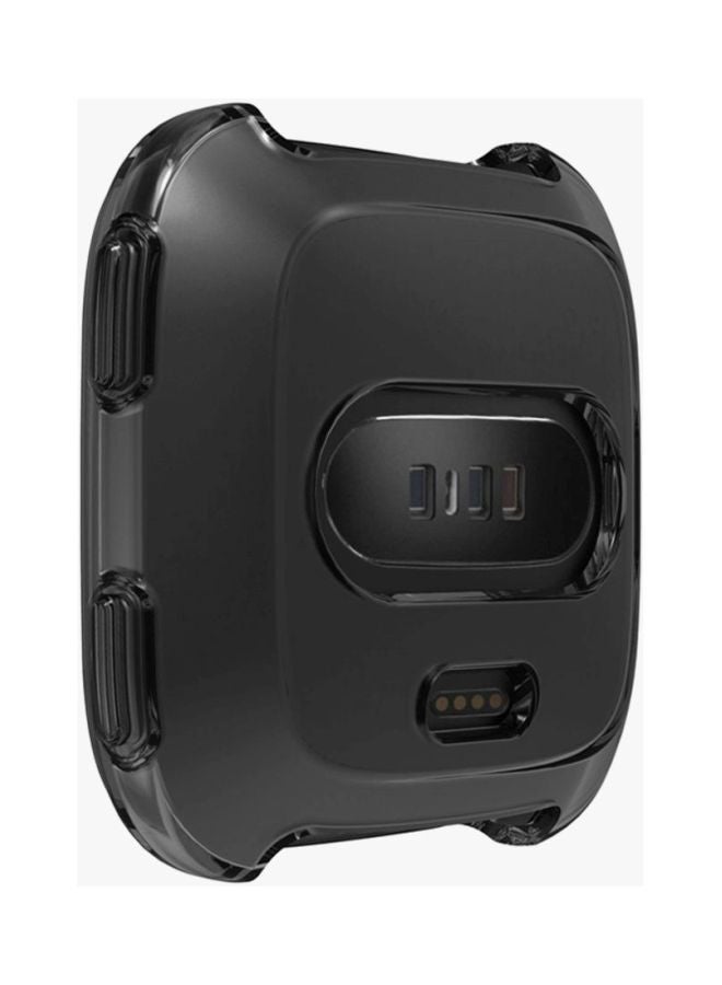 Voberry Protective Case Cover For Fitbit Versa Black - Image 3