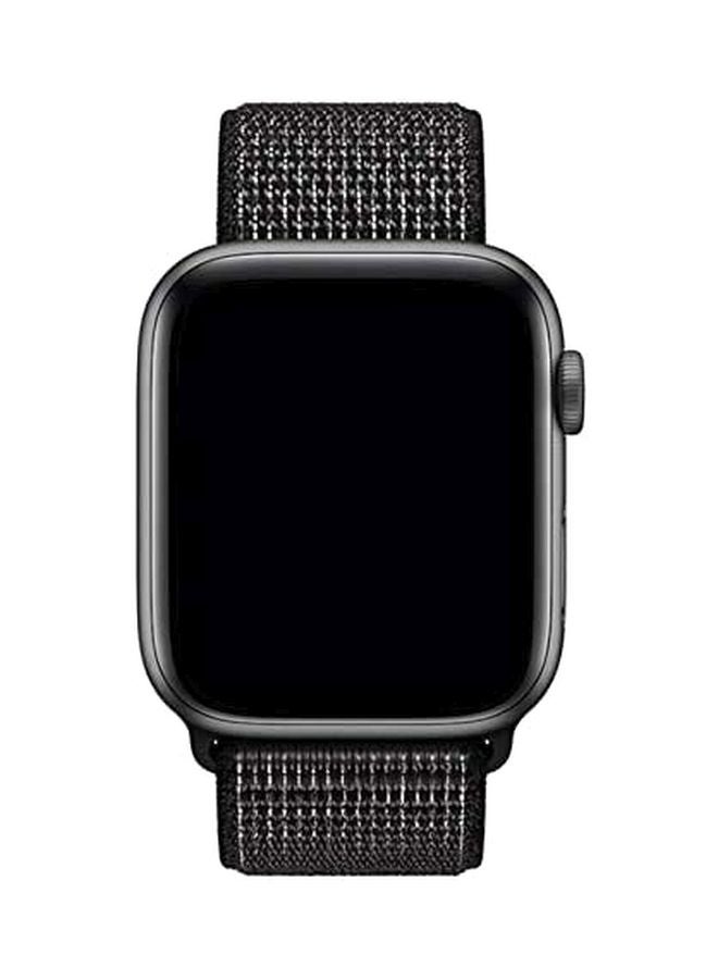 MARGOUN Nylon Band for Apple Watch  49mm 45mm 44mm 42mm Compatible with iWatch Strap Series Ultra2/Ultra/8/7/6/5/4/3/2/1/SE/SE2 Black - Image 4
