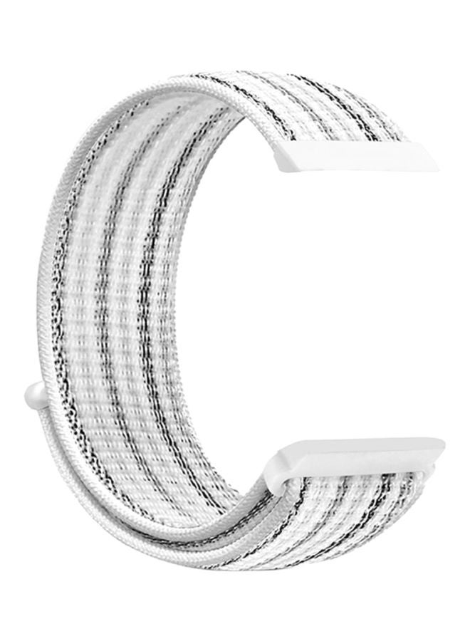 Voberry Replacment Band Strap For Fitbit Versa White/Black - Image 1