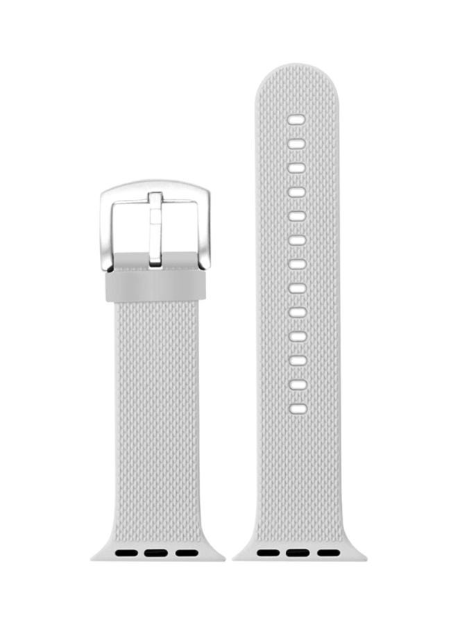 Voberry Replacement Strap For Apple Watch 4 44mm Grey - Image 1