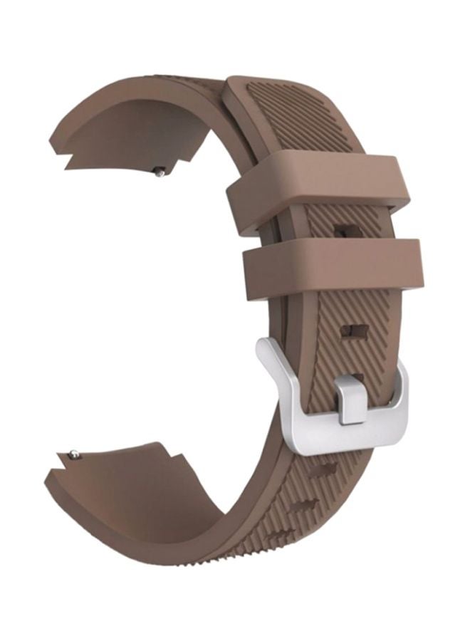 MARGOUN Silicone Watch Band For Samsung Gear S3 Frontier/Classic Dark Brown - Image 2