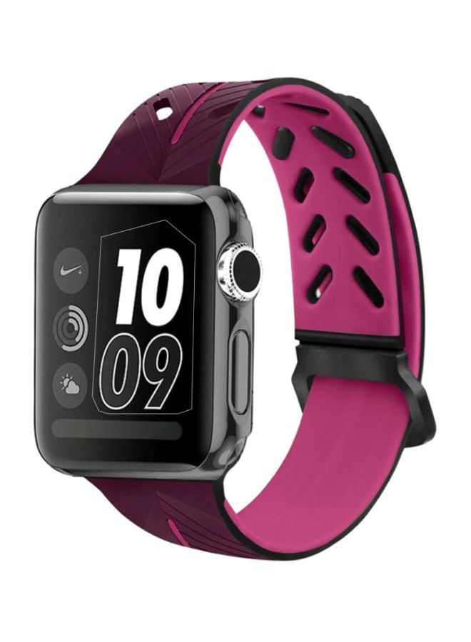Ozone Replacement Band For Apple Watch 1/2/3 42 mm Purple - Image 1