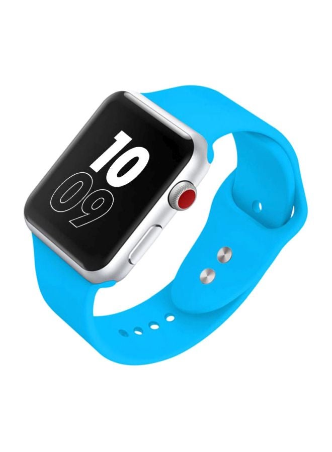 Cool Baby Replacement  Band For Apple Watch Series1/2 42mm Blue - Image 2