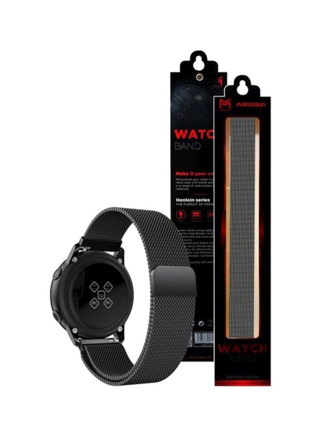 مارجون سوار بديل هنلاين سيريز لساعة سامسونج أكتيف/ أكتيف 2 مقاس 40‏/ 44 مم أسود - Image 2