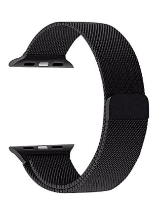 Apple Watch 45mm/44mm/42mm Stainless Steel Milanese Loop Band Space Black - v1616431482/N12708909A_1
