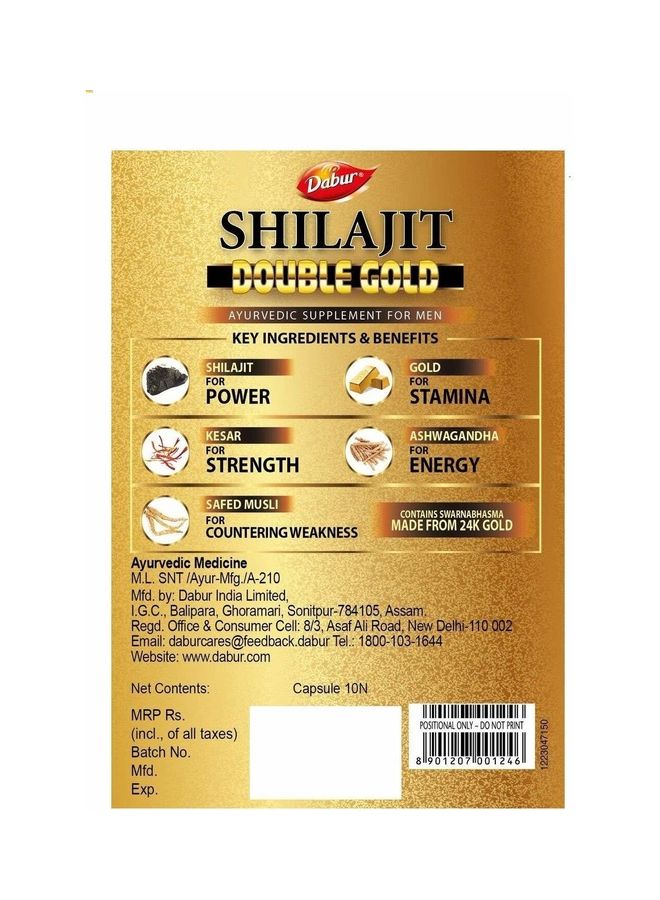 Dabur - Shilajit Double Gold - Image 1