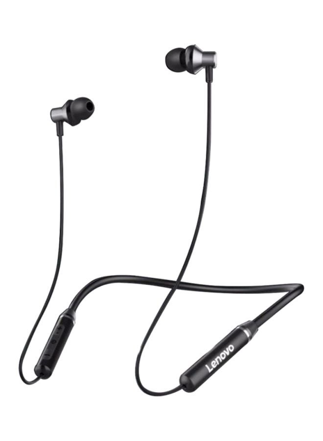 Lenovo Bluetooth In-Ear Neckband Earbuds Black  - Image 1