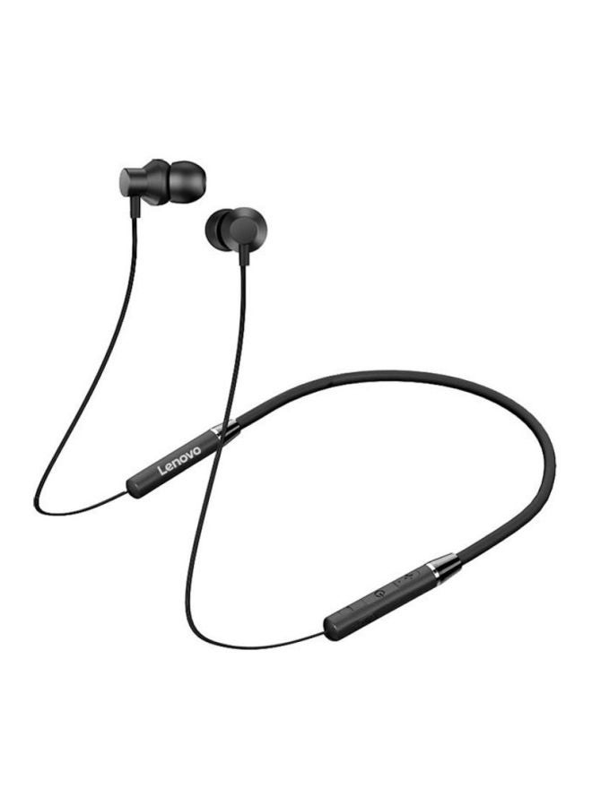 Lenovo Bluetooth In-Ear Neckband Earbuds Black  - Image 2