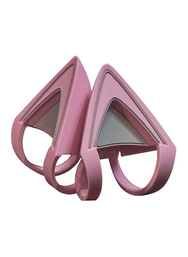 RAZER Kitty Cat Ears Attachable Headphone Accessory With Adjustable Strap Pink/Grey - Image 1