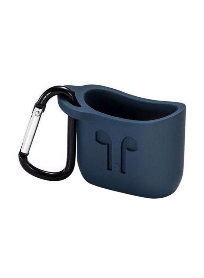ALEESH Protective Carring Case For Apple AirPods Blue/Black/Silver  - Image 1