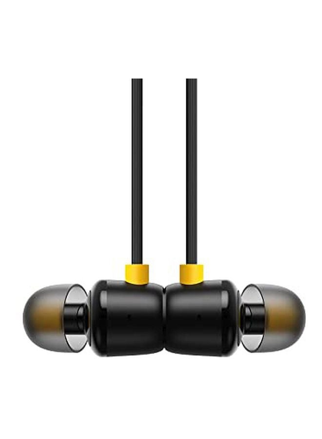 ريل مي سماعات أذن سلكية بادز 2 أسود/ أصفر - Image 3