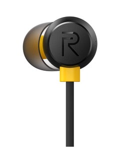 realme Buds 2 Wired Headphones Black/Yellow  - Image 4