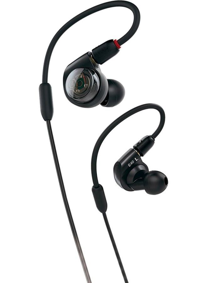 audio-technica In-Ear Earphones Black - Image 2