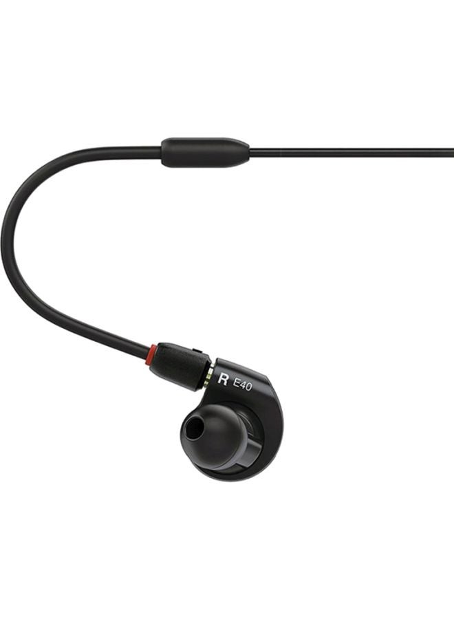 audio-technica In-Ear Earphones Black - Image 3