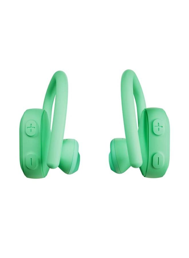 Skullcandy Push Ultra True Wireless Earbuds With Charging Case And Hopeful Mood Boost Print Art Green  - Image 2