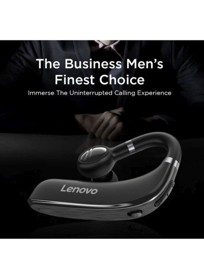 Lenovo - Wireless Blutooth 5.0  Handsfree Ear-Hook black - Image 1