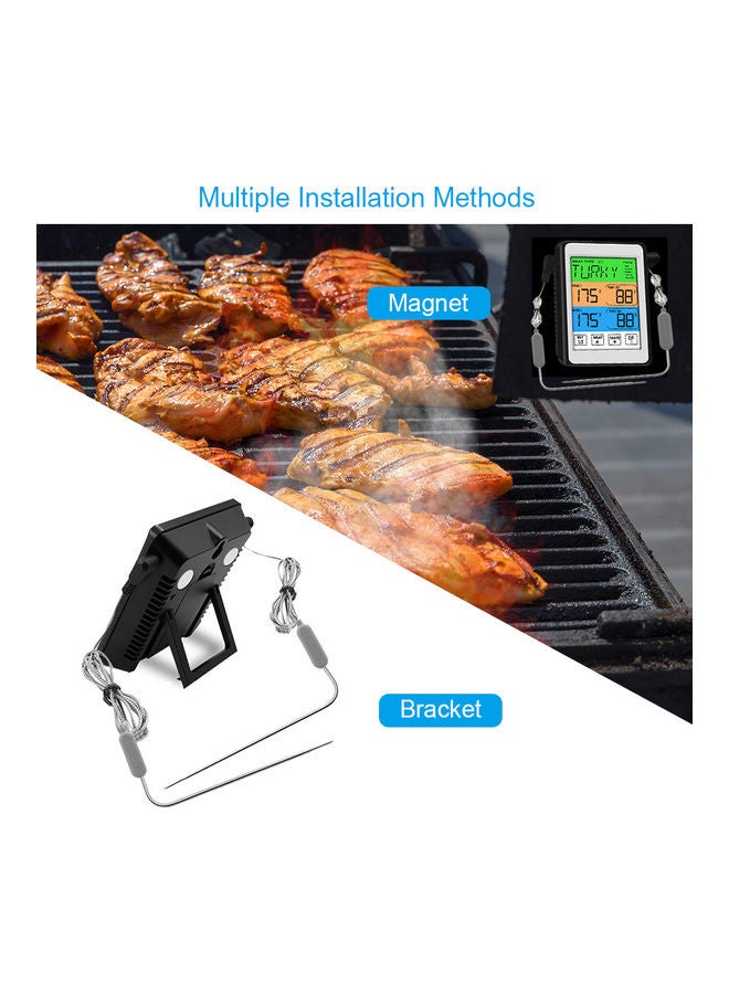 ميزان حرارة رقمي للحوم مضاد للماء متعدد الألوان - Image 3