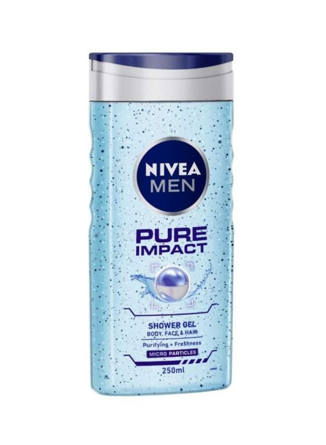 Pure Impact Micro Particles Shower Gel 250ml - v1616432920/N39064970A_2