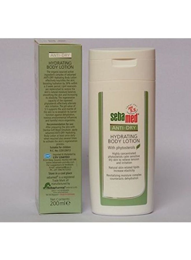 Sebamed Anti-Dry Hydrating Body Lotion 200ml - Image 3