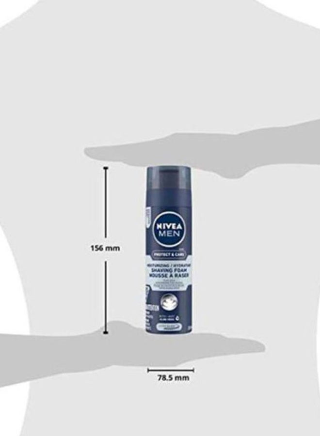 Nivea Protect And Care Shaving Foam 200ml  - Image 3