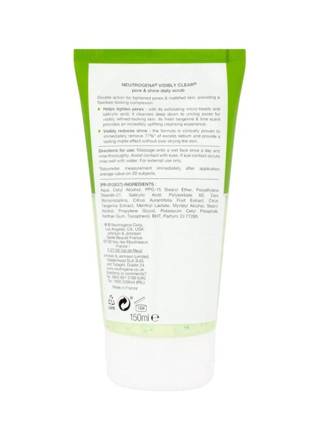 Visibly Clear Pore And Shine Scrub 150ml