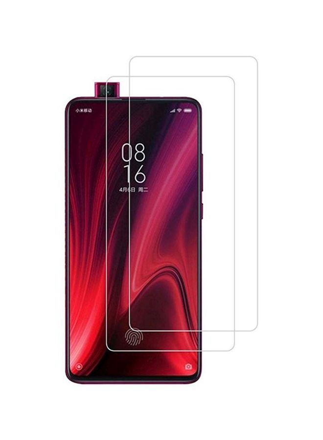MARGOUN 2-Pack Max Shieldz Tempered Glass Screen Protector For Xiaomi Mi 9T Pro Clear - Image 1