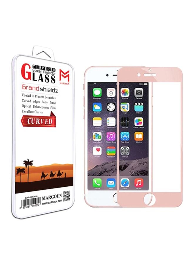 MARGOUN Grand Shieldz 3D Screen Protector For Apple iPhone 6/6S Plus Pink/Clear - Image 2