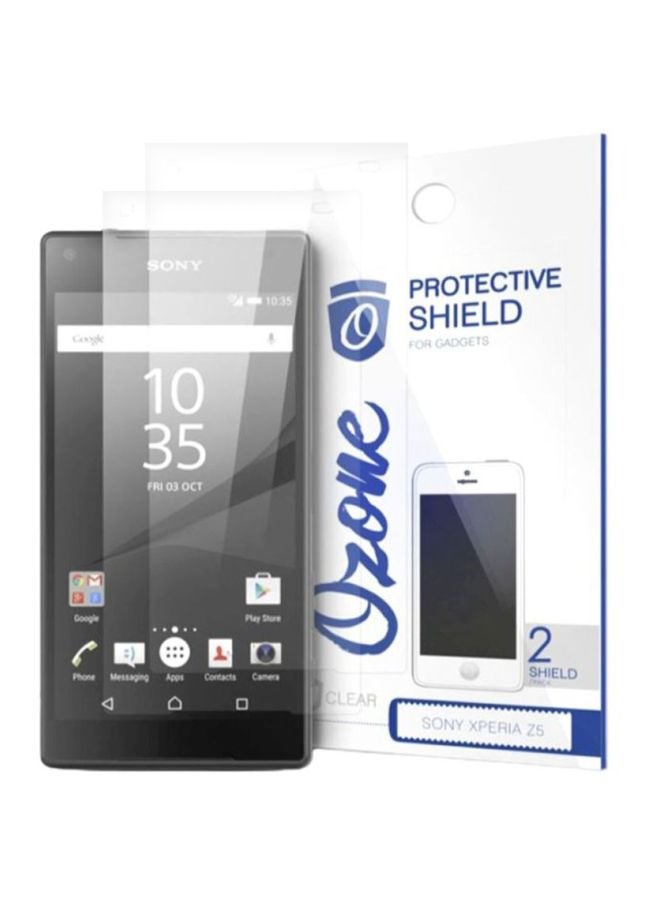 Ozone Pack Of 2 Crystal HD Screen Protector For Sony Xperia Z5 Mini/Compact Clear