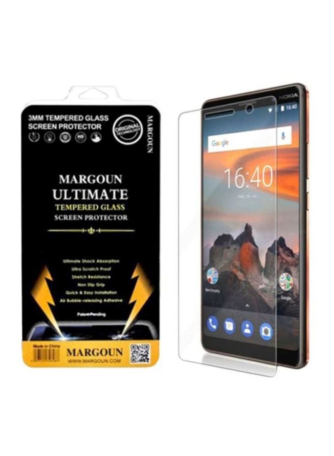 MARGOUN Ultimate Tempered Glass Screen Protector For Nokia 7 Plus Clear - Image 2