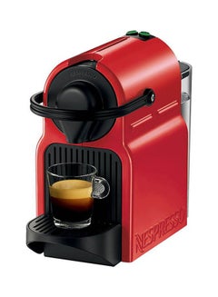 Nespresso Inissia Coffee Machine C40 Me Ne Ruby Red 12x32.1x23cm  - Image 1