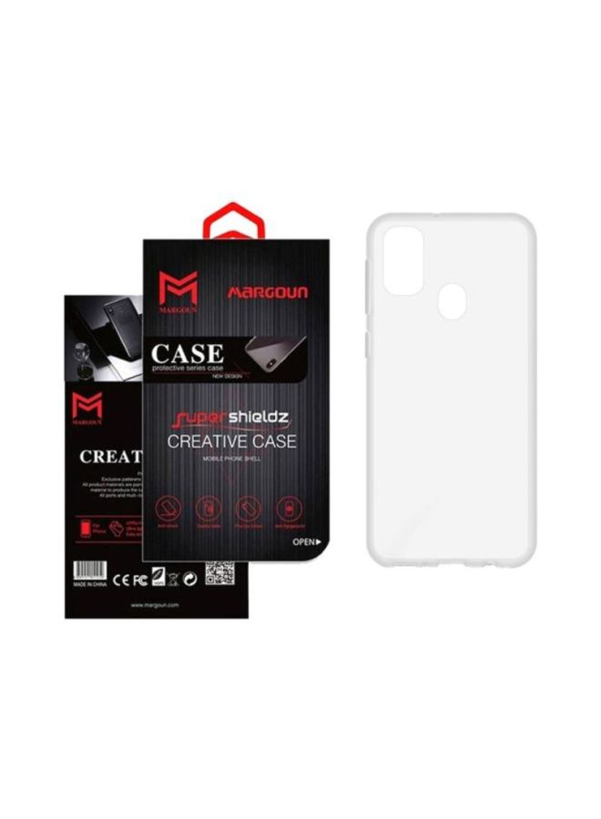 MARGOUN Protective Case Cover For Samsung Galaxy M30s White  - Image 2