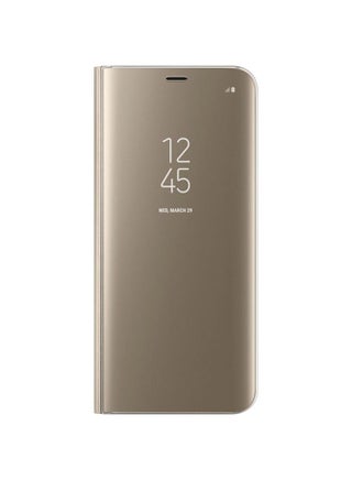 Clear View Flip Cover For Samsung Galaxy S8+ Maple Gold - v1616434628/N14621914A_1