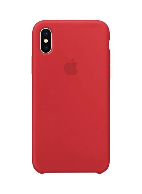 Silicone Case Cover For Apple iPhone Xs Max Red