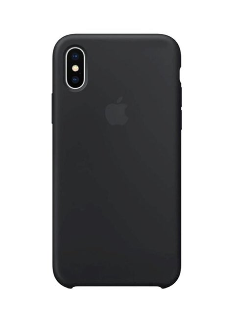 Silicone Case Cover For Apple iPhone Xs Max Black