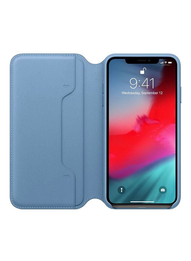 Apple - Protective Case Cover For Apple iPhone Xs Max Cape Cod Blue - Image 1