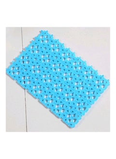 Love Free Stitching Plastic Bath Mat Blue 15 x 10 x 5cm