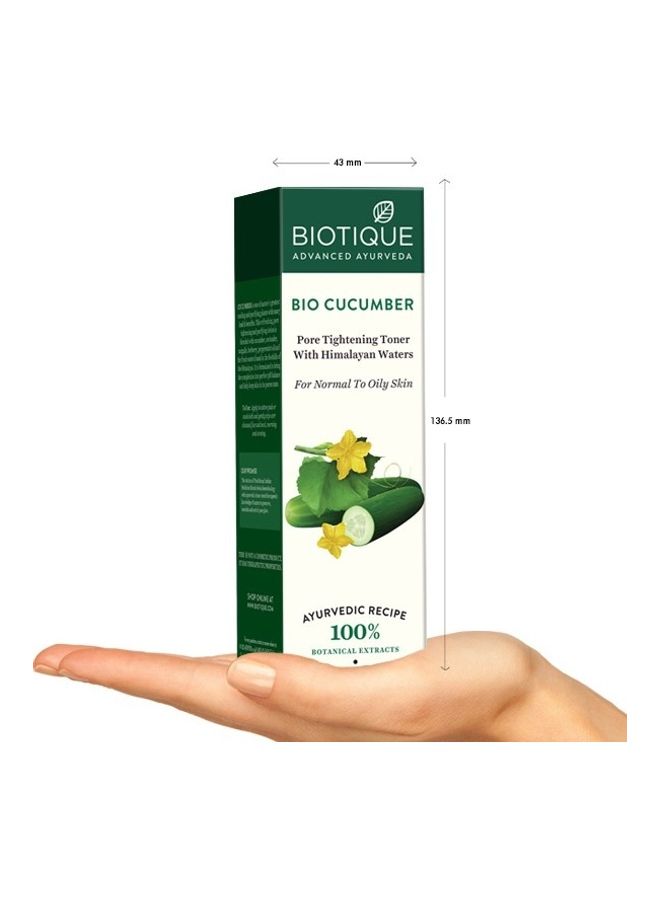 Biotique Bio Cucumber Pore Tightening Toner 120ml  - Image 4