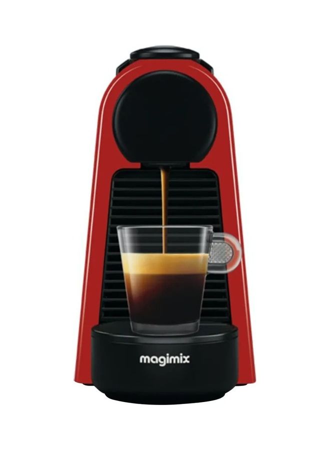 Nespresso - Essenza Mini Coffee Machine With Aeroccino By Magimix 0.6 L NES4999e Ruby Red - Image 1
