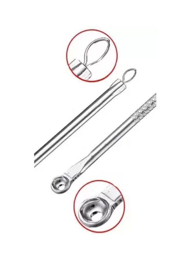 Generic Pack of 4 - WingAge Steel Blackhead Remover Needle Silver  - Image 3