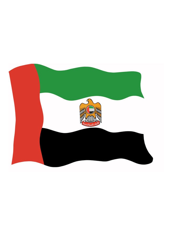 MAAGEN Flag Of UAE Sticker 